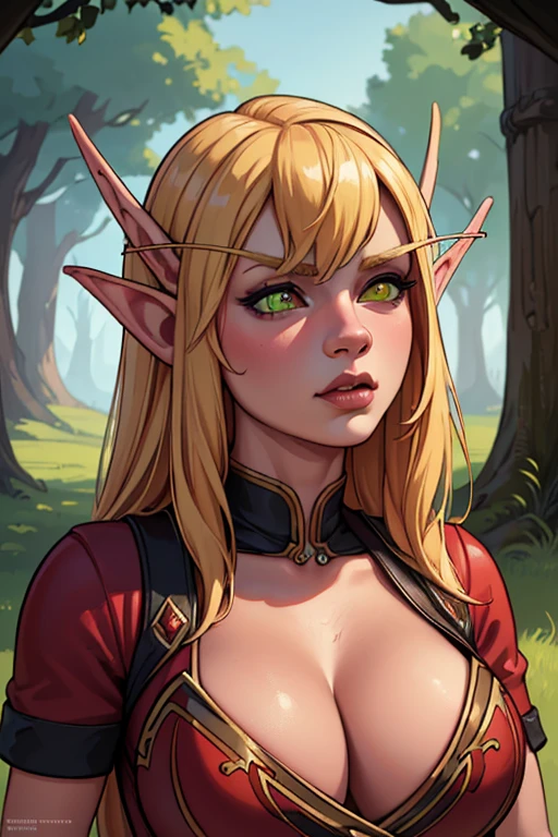 (best quality,4k,8k,highres,masterpiece:1.2),ultra-detailed,(realistic,photorealistic,photo-realistic:1.37),big,bloody orc embracing,sweet blood elf girl,hazy-realistic,OLED,Ultra HD resolution,fierce light,ancient forest,battlefield,HDR,grim fantasy,Portraits