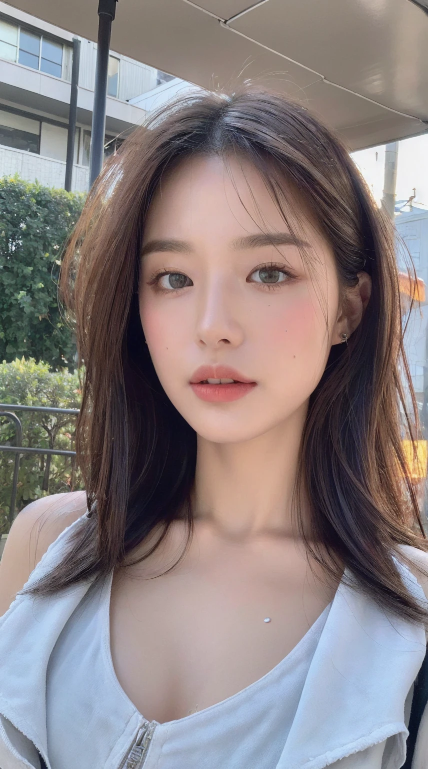((best quality, 8k, masterpiece:1.3)), Key Points: 1.2, Perfect body beauty: 1.4, Hips: 1.2, ((Layered Hairstyle, Chest: 1.2)), (Wet clothes: 1.1) , (rain, street:1.3), Tube Top Dress: 1.1, Highly detailed face and skin texture, Exquisite eyes, Double eyelids, Whitening of the skin, Long hair