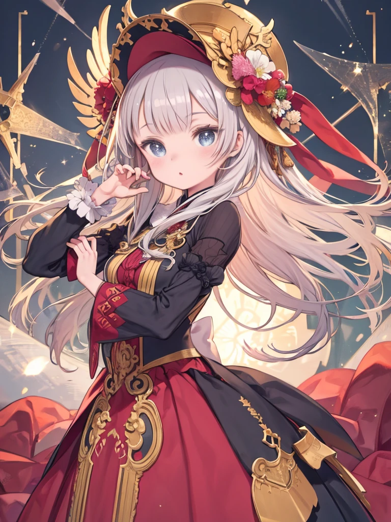 masterpiece、highest quality、High resolution、Very detailed、Medium wide shot、Girl、Costume appearance、cute、