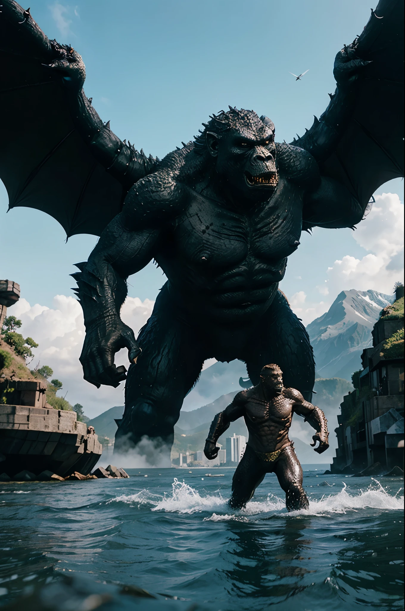 Lords Mobile king Kong vs godzilla