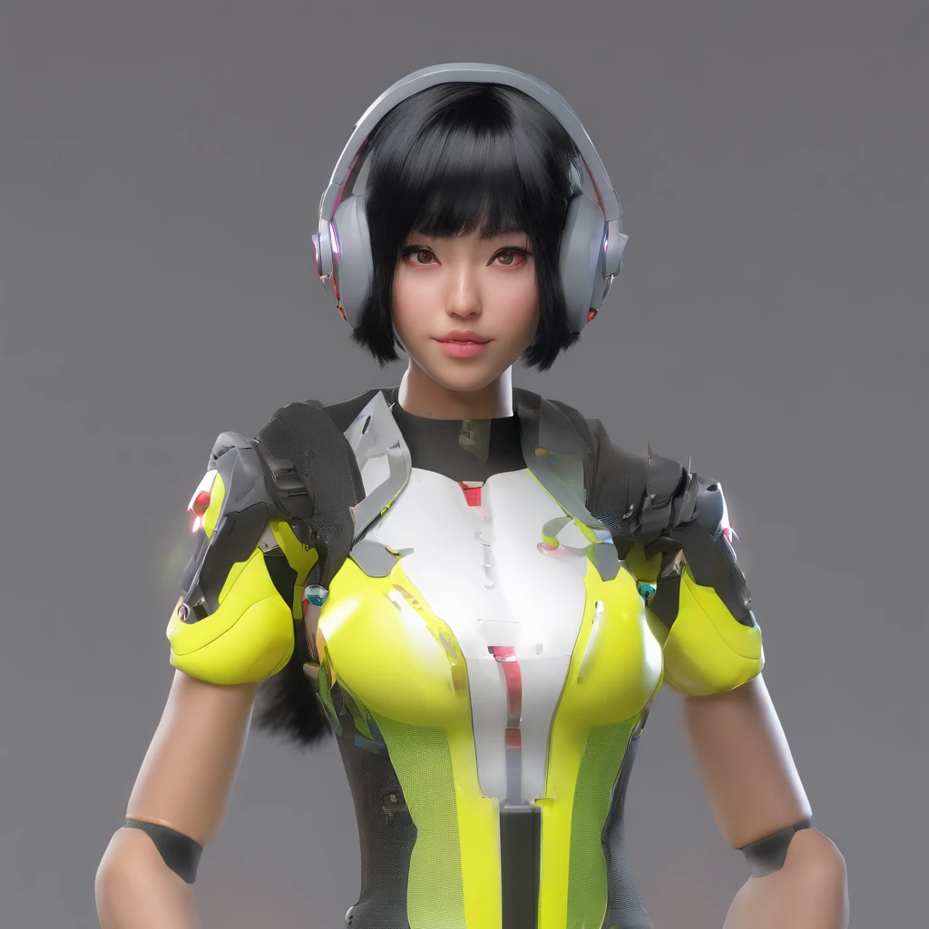 1girl,solo,cyberpunk,science fiction,black hair,black clothes,black background,anime style,deformed,big head,,cute,3D render,octane render,(best quality,4k,8k,highres,masterpiece:1.2),ultra-detailed,(realistic,photorealistic,photo-realistic:1.37),vivid colors,portraits