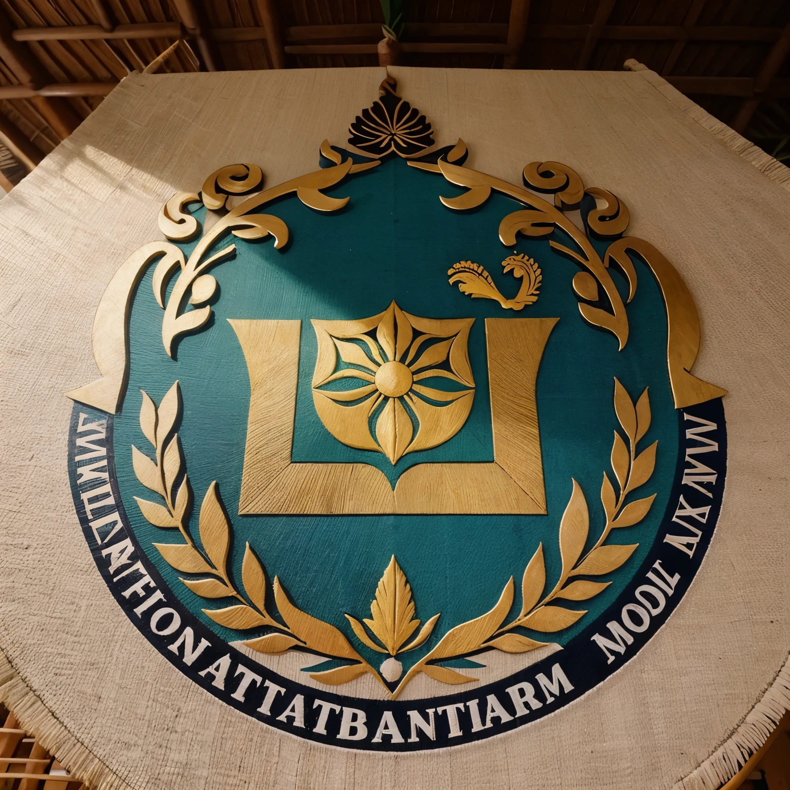 Buatkan Logo Komunitas Internasional Mahasiswa Indonesia dari Bali bernama "International Ecosystem" yang mencerminkan inklusi, keragaman, dan kolaborasi antarbudaya dan menjunjung nilai harmoni.