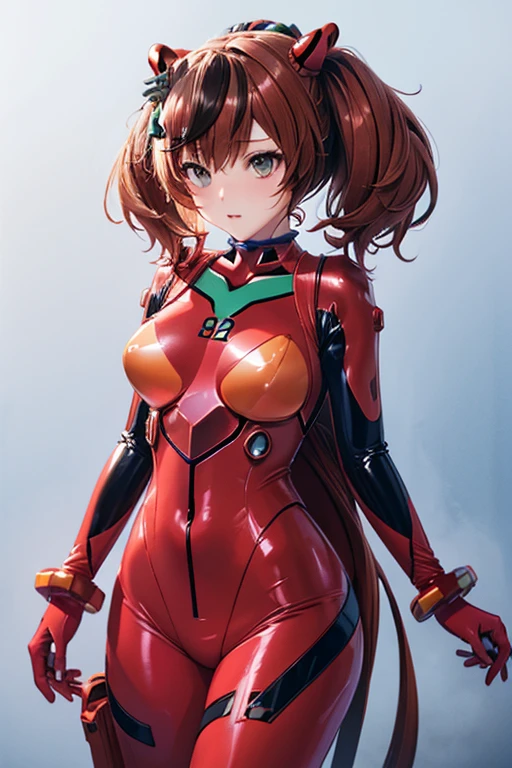 nicenature, asuka cosplay costume, cosplay, plugsuit, bodysuit, hair ornament