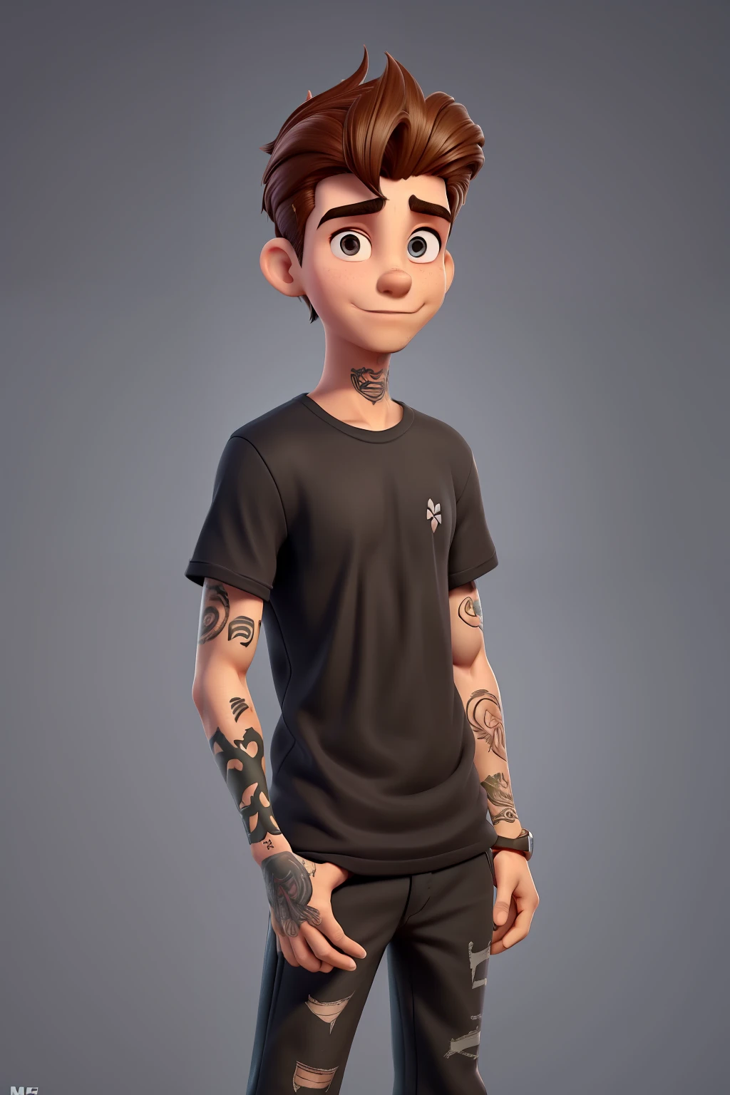 Sem cabelo sem tatuagem