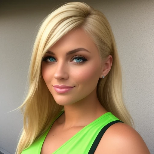 Green-eyed blonde