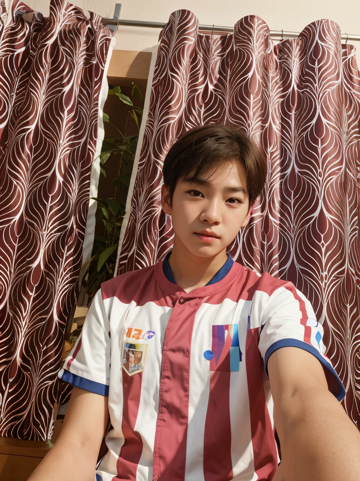 A cute Korean boy age 14 years old ultra realistic hyper realistic portrait image high quality unity 8k wallpaper 3D , realistic humanistic image with realistic skin