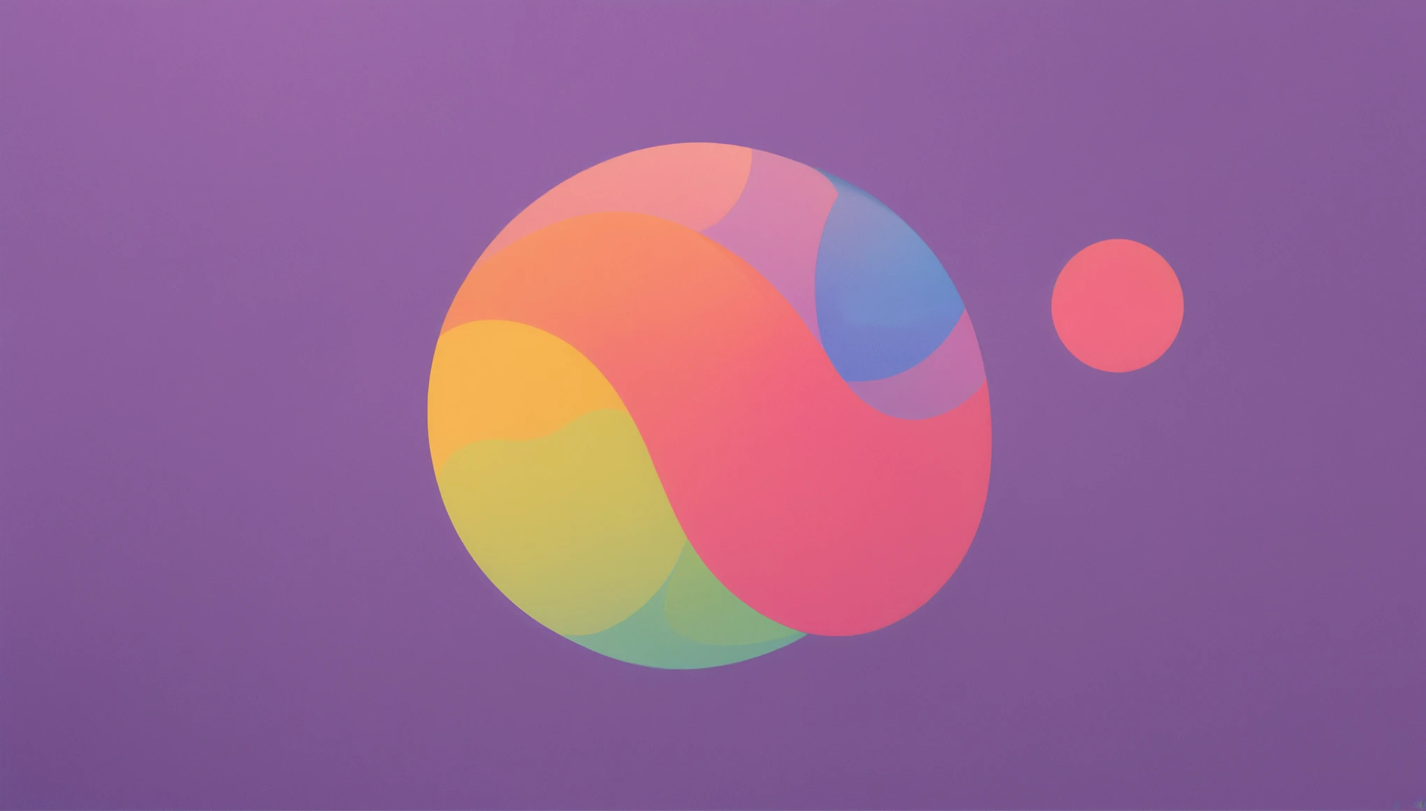best quality, 4k, 8k, highres, masterpiece:1.2, no details, simple sparcle logo in the center, worm colors, wallpaper, minimalistic wallpapers, , low details, 2d, flat art, simple shapes, as minimalistic as possible