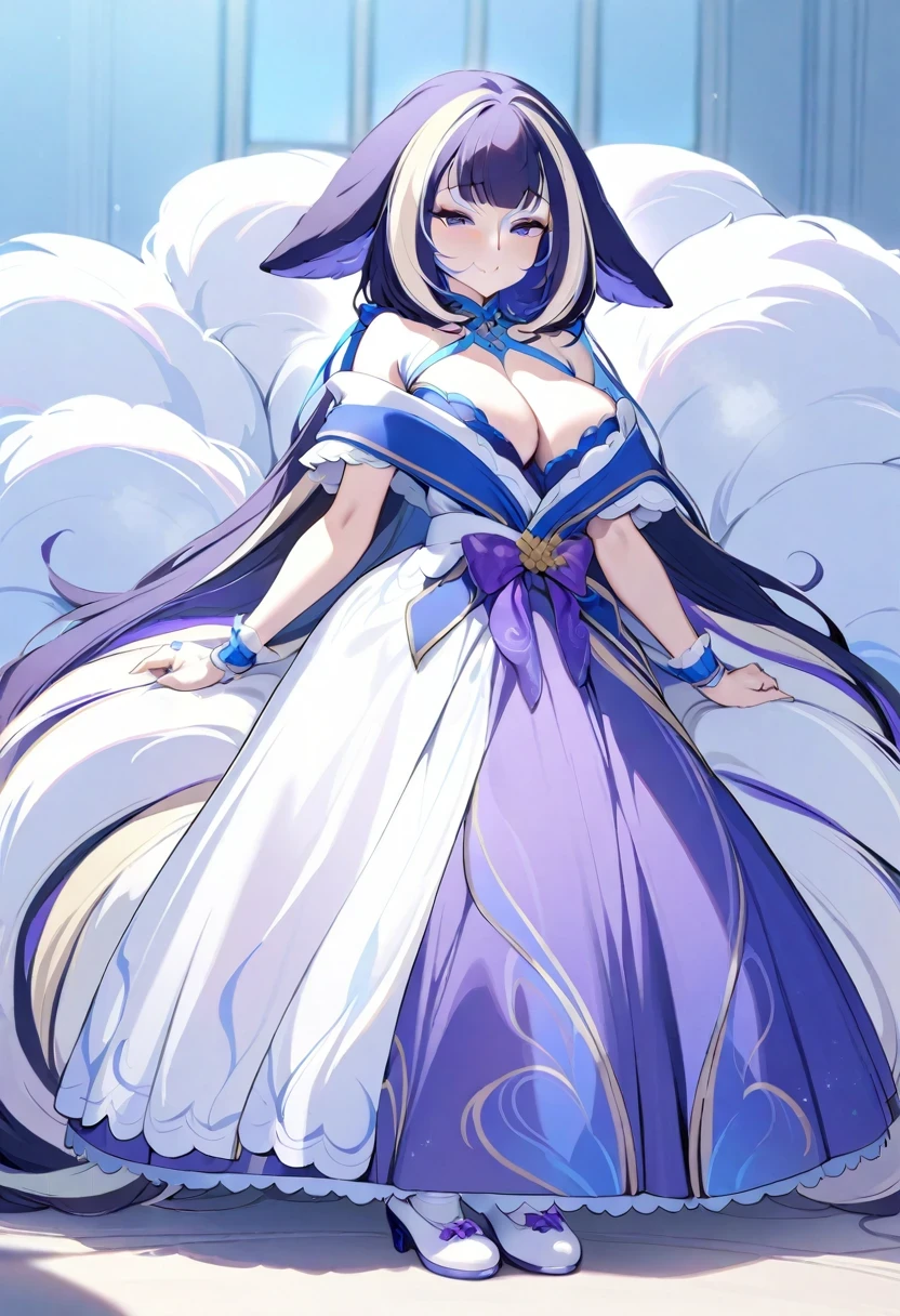 (shylily/(Twich/):1.5),(masterpiece:1.2),(best quality:1.2),Best quality,masterpiece,The Ultimate Solution,Fluffy,Colorful,rich and colorful,Tall female high school student,ta long dress, white socks shoes