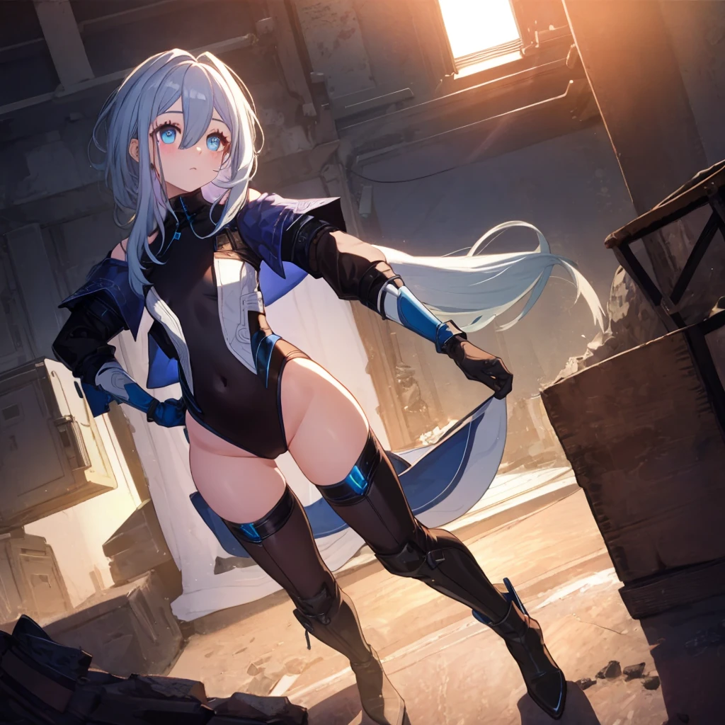 (full body),Explain the whole,Browsing Caution,最high quality,High resolution, Very detailed,Game CG,Dutch Angle,緻密でBeautiful Eyes，最high quality,Lie on your back in bed，Thigh-high boots，leotardチラ見せ，Gloves，elegant, 1 girl, leotard，Bodysuits，xingqiongtiedao，tiedao，xingqiong，solo，cute, blushした, Looking at the audience, From below, blue eyes, Beautiful Eyes,Put one hand on your hip，upright， Beautiful background, Particles of light, Light of the sun, Dramatic lighting, outside, Shiny, Realistic, 最high quality, Very detailed, Get used to it, scenery, beautifullyて細かい目, Thinning hair，Full Body Shot，((Very detailedな背景)), (((Cowboy Shot,Dynamic Angle)))，1 girl,,(Shiny肌:1.3),(beautifully濃厚な肌),(Thinning hair), masterpiece, high quality, High resolution, Confused,(beautifully、beautiful:1.2), Beautiful Hands, (4K), 8k, Perfect balance,(Very detailedな CG Unity 8k 壁紙), Perfect hands, Embarrassing, blush, Light_vestige,Intricate details,Written boundary depth, extremely delicate and 美しい,Professional photography, Bokeh, High resolution, Sharp details, 最high quality, Thick thighs,Beautiful Eyes, Beautiful background, 屋outside，
