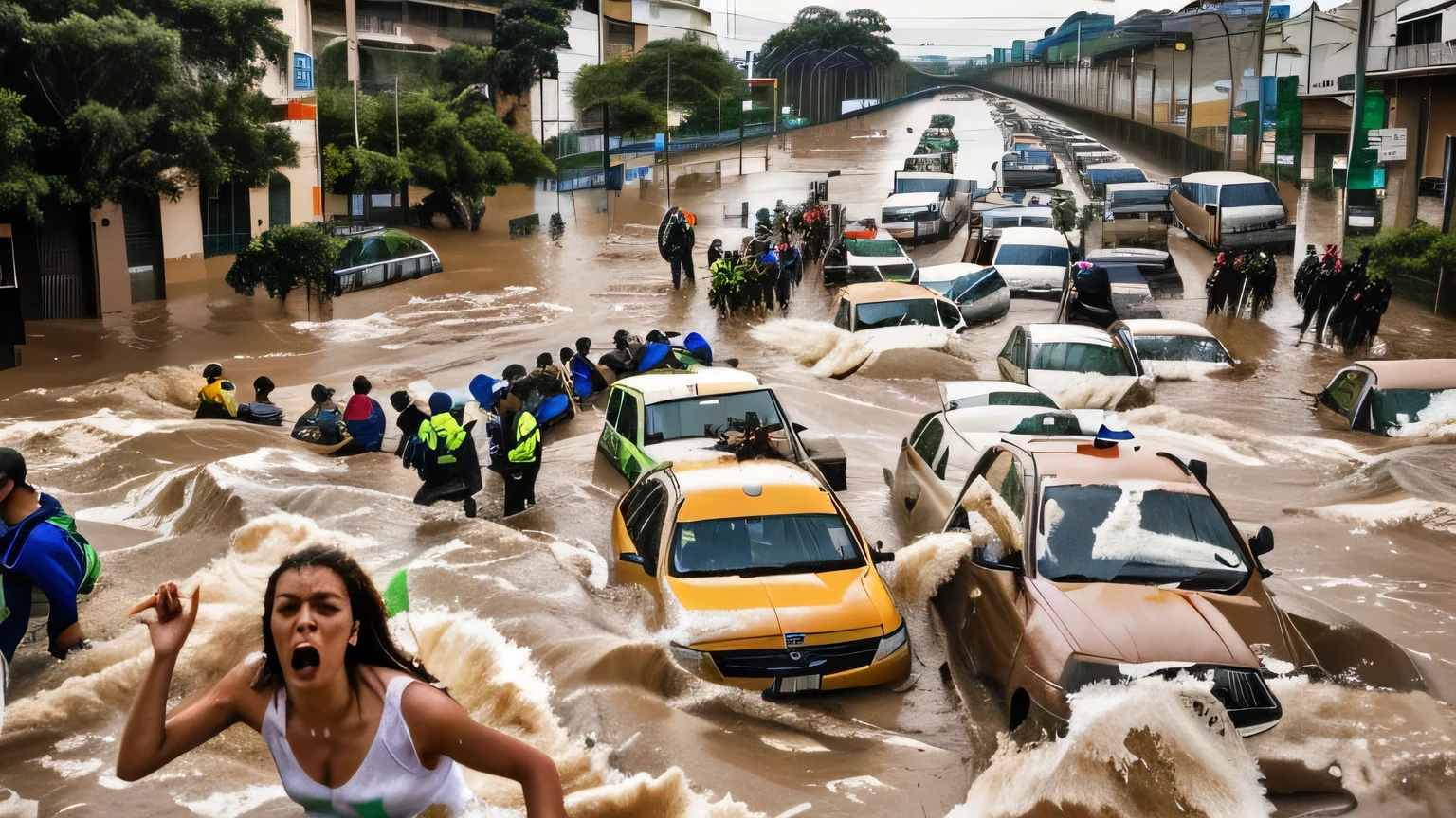 Rio Grande do Sul is facing one of the biggest crises resulting from extreme rainfall in its recent history with the overflow of the Guaíba River and consequent flooding in the center of the capital Porto Alegre.