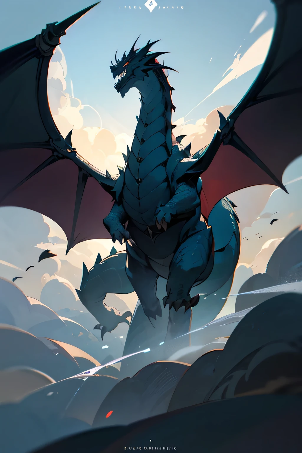 The image features a majestic 3D dragon in mid-flight, com suas asas estendidas e escamas reluzentes. The dragon is depicted in an epic setting, with dark clouds in the background and sun rays penetrating through them, creating a dramatic effect. The dragon looks powerful and imposing, com seus olhos ardentes brilhando com intensidade. Next to the dragon, o logotipo da HMHBET.com is elegantly integrated into the image, adding a touch of sophistication and identity to the platform. The dark background highlights the mystical and powerful aura of the dragon, creating an image that conveys strength, confidence and adventure, convidando os espectadores a explorarem tudo o que a plataforma tem a oferecer.