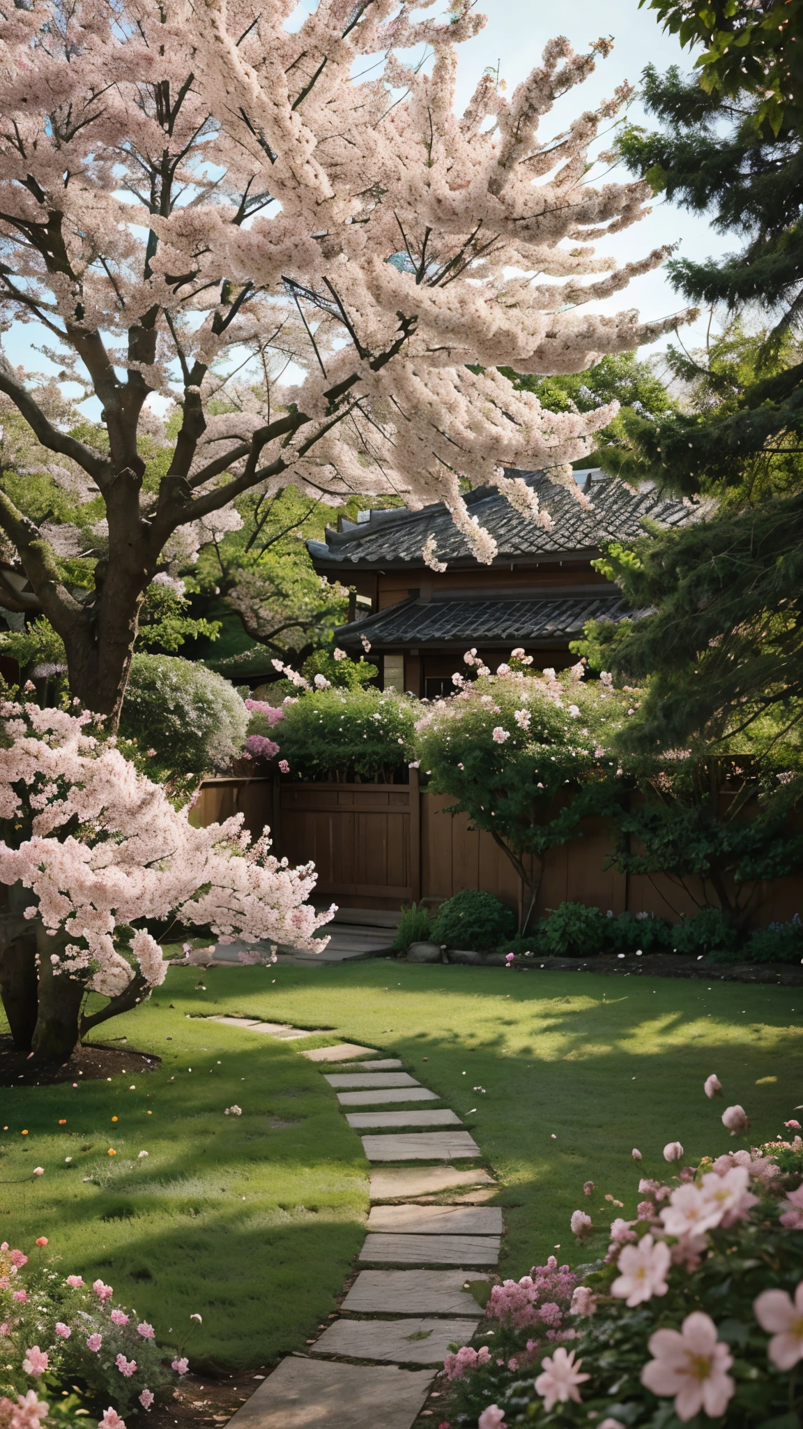 Nature, garden, flowers sakura