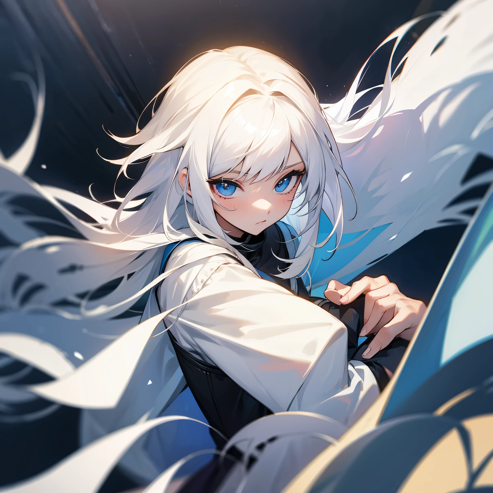 White Hair Girl