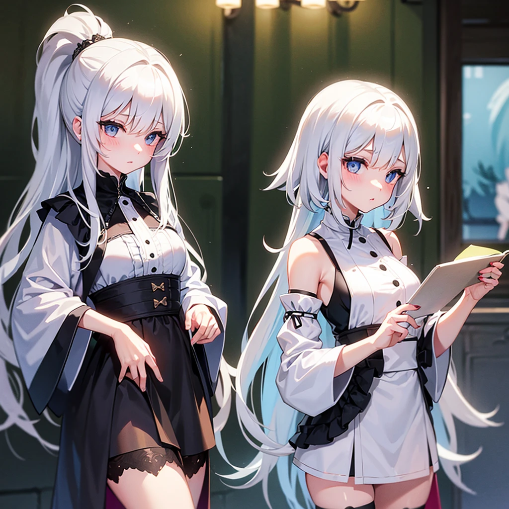 White Hair Girl