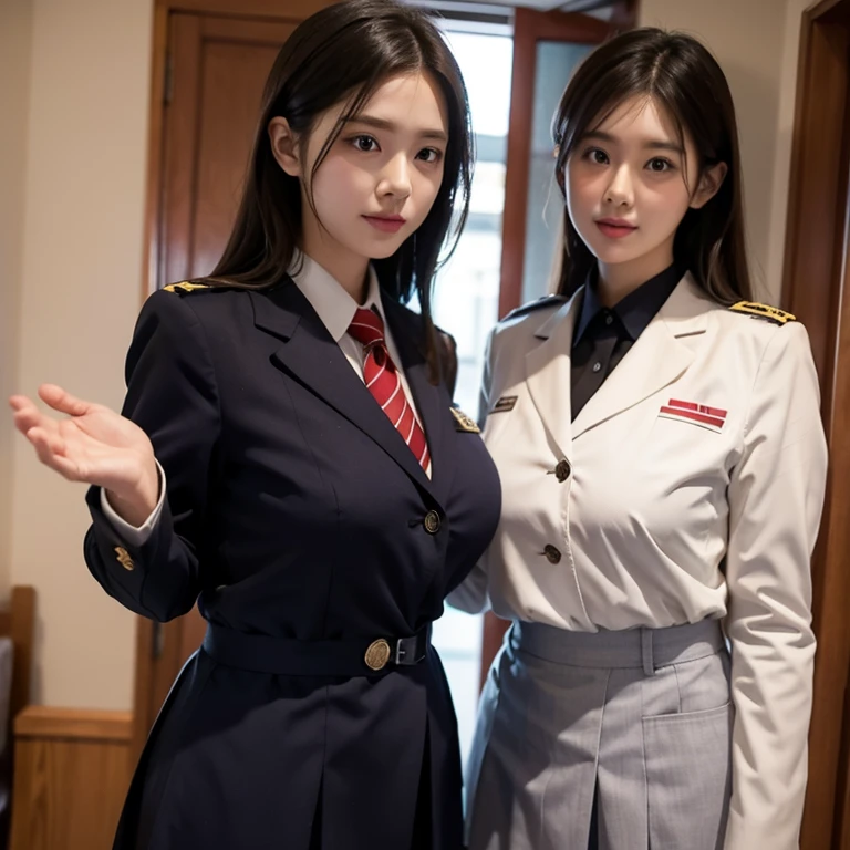 Large Breasts、uniform