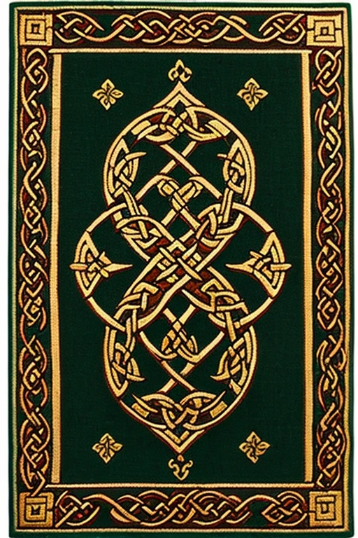 celtic woven ornamentic, medieval style