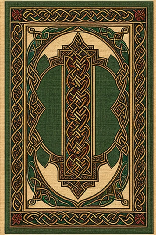 celtic woven ornamentic, medieval style
