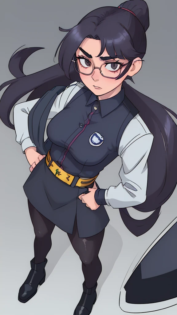 (best quality, masterpiece:1.3),(perfect details:1.1),1girl,solo,simple background,large breasts,<lora:skullgirls-4mix:0.65>,1boy,1girl,artist_request,blue_hair,couple,glasses,hetero,hubert_ozwell,multicolored_hair,official_alternate_costume,pascal_(tales),school_uniform,microskirt,tales_of_(series),tales_of_graces,two-tone_hair,panties,from below,city in background,