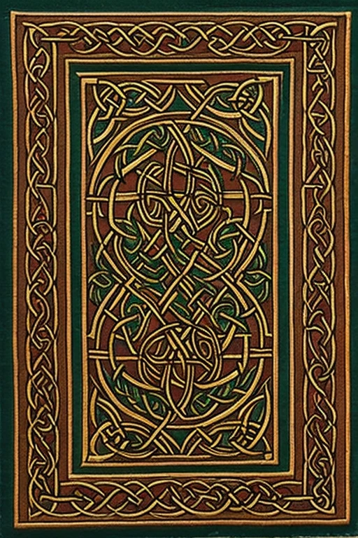 celtic woven ornamentic, medieval style