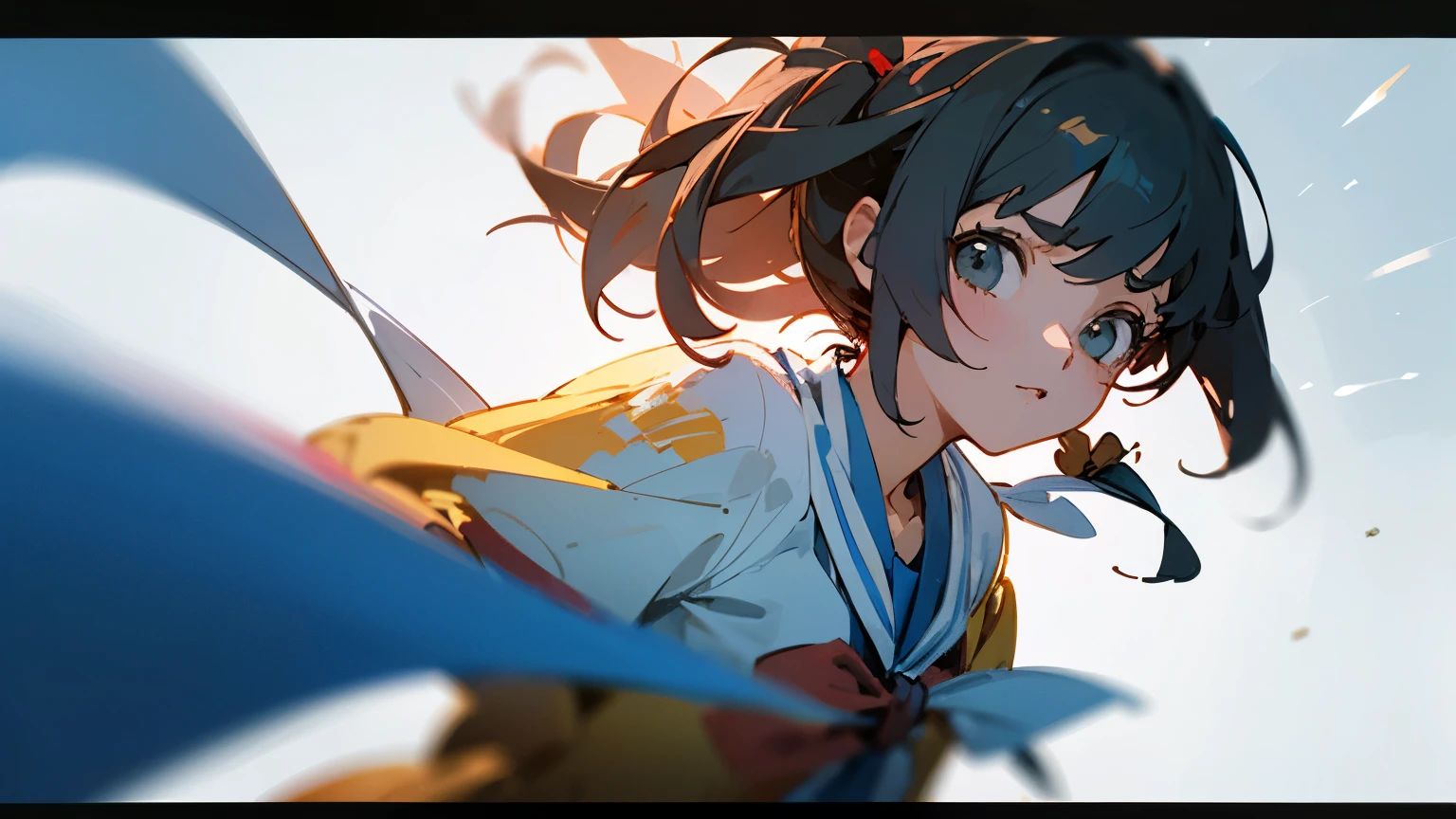 ((melhor qualidade)), (detalhado), ((moction blur)), anime girl