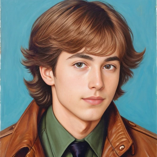 photo of an Auerbach heartthrob, focus on the face