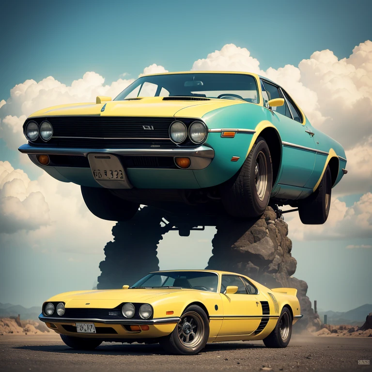 retro future car