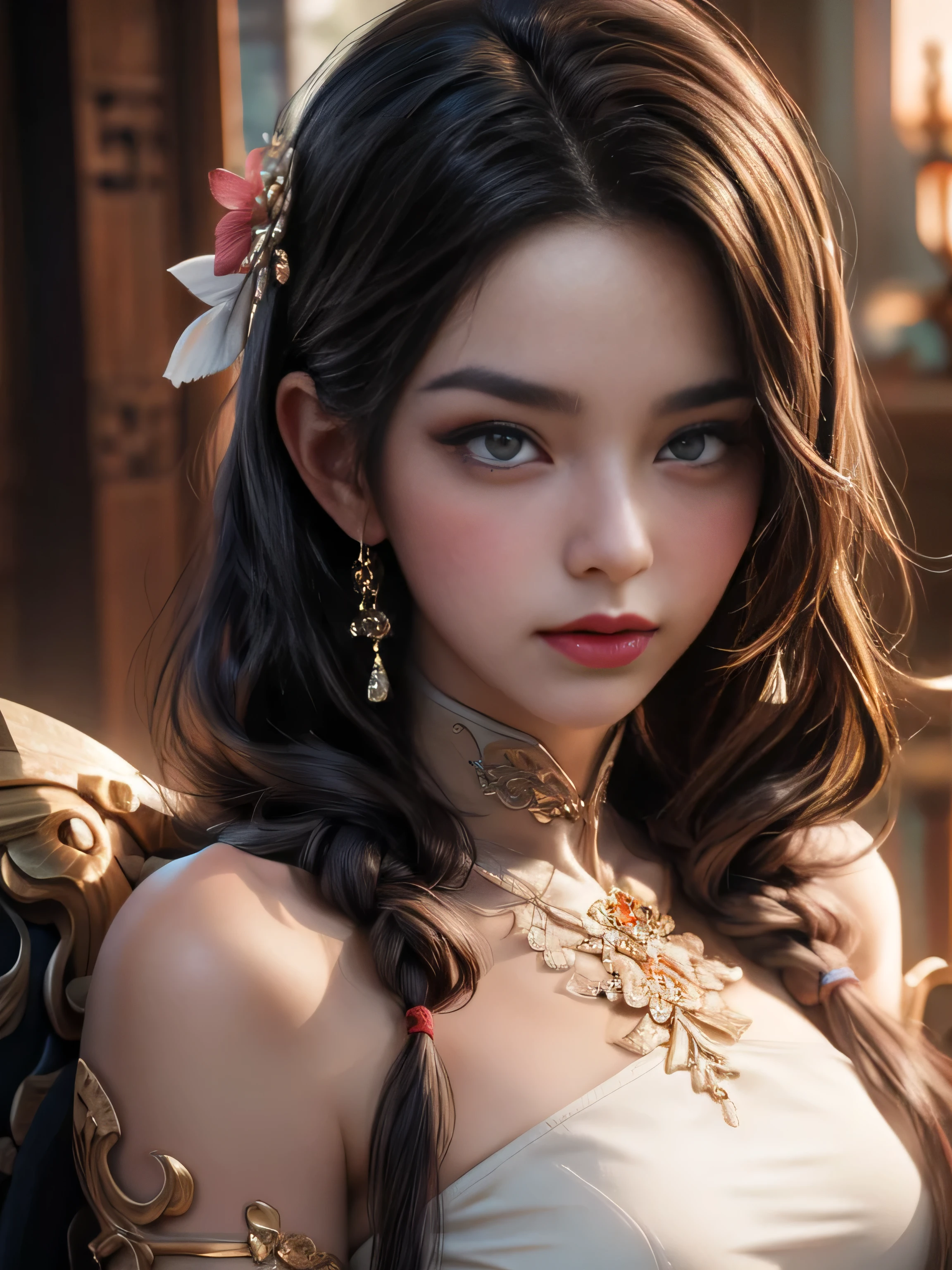 detailed Mario character, detailed horse, vibrant colors, magical atmosphere, dynamic composition, textured background, realistic lighting, iconic pose, joyful expressions of both characters, whimsical elements, painterly rendering