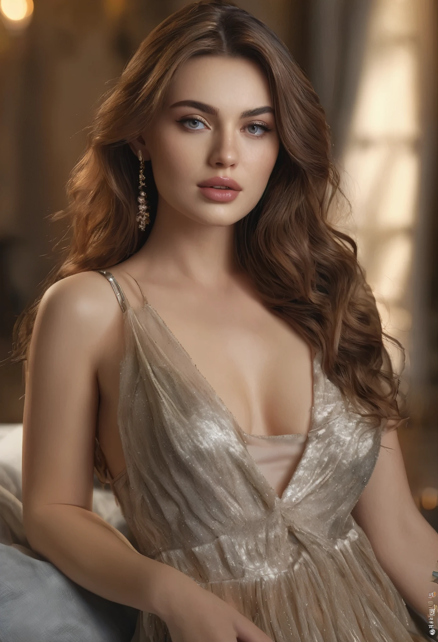 (best quality,4k,8k,highres,masterpiece:1.2),ultra-detailed,(realistic,photorealistic,photo-realistic:1.37),Sexy Izabela Ion