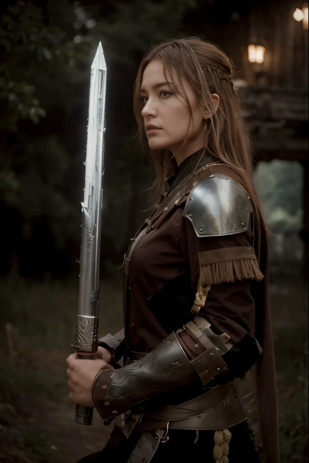 (Best quality, 8k, 32k, Masterpiece, UHD:1.2) "Transform the setting of the image into the 'Jeju Island Gate' from Solo Leveling. Show a towering gate surrounded by rugged terrain and ominous clouds overhead. Portray hunters gearing up for battle, their expressions determined as they prepare to confront the dangerous monsters lurking beyond the gate. Capture the tension and anticipation of the impending encounter, with hints of magic and mystery in the air."