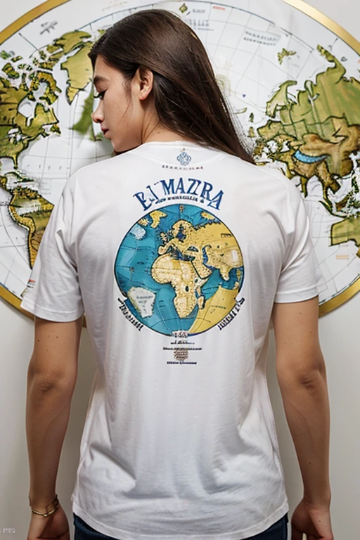 criar uma logo para camisa
No centro da camisa, there would be the logo of the missionary organization of the Baptist Churches, uma coroa sobreposta a uma cruz, simbolizando a autoridade de Cristo como Rei. O logotipo seria em branco e dourado para destacar contra o fundo azul royal da camisa.
Abaixo do logotipo, a frase "Embaixadores do Rei" seria escrita em uma fonte elegante e destacada, also in white and gold to match the logo.
Design das Costas:
A detailed illustration of a world map would take up most of the back of the shirt, representing the global nature of the mission of the king&#39;s ambassadors. O mapa seria em tons de azul e verde para contrastar com o fundo azul royal da camisa.
Above the world map, the biblical quote from 2 Corinthians 5:20 seria escrita em branco, with an elegant and readable font.
Abaixo do mapa, the motto of the missionary organization, "Servindo a Cristo, levando Sua mensagem ao mundo", seria escrito em branco, also in a stylish font.
Esquema de Cores:

A camisa teria um fundo azul royal para transmitir energia e entusiasmo. O logotipo, the text and illustration of the world map would be in white and gold to stand out against the blue background.