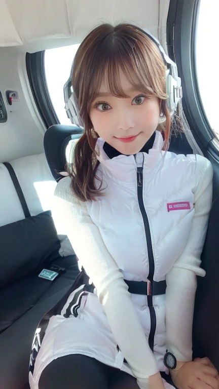 (masterpiece:1.5)、(Realistic:1.5)、(highest quality:1.4、8k、RAW Photos)、
Ultra-high resolution、Professional Lighting、Perfect dynamic composition、Photographed indoors、
Film Grain、chromatic aberration、(Bokeh:1.1)、
Frank、Sophisticated、charm、Ultra-realistic、Attention to detail、Golden Ratio、
(1 girl)、Slender girl、Delicate and charming girl、Cute Woman:1.4、
Serious expression、Looking at the audience、Sculptural installation、Sit on the sofa and relax、
Light brown hair、Shiny Hair、Hairstyle: Ponytail、
real skin、
Shut your mouth.、Beautiful Eyes、double eyelid、Thin arms、、
、Show off your thighs,(astrovest):5,(shiny white log downvest):3,BREAK ((Detailed face, Professional photography)), ((NSFW, zettai ryouiki, 1 girl)), Ultra-high resolution, (Realistic: 1.4), RAW Photos, highest quality, (PhotoRealistic Stick), concentrated, Soft Light, ((30 years old)), ((Japanese)), (( (Young Face))), (surface), (Depth of written boundary), masterpiece, (Realistic),(inside ISS):3, woman, ,astrovest:2,headphone:2,smartwatch,,bangs, ((1 girl)),(black sleeves):2,(black tights):2,inside spacestation,inside spacecraft,,zero gravity,smile,open leg,blush:1.5,hidden hands,neotech