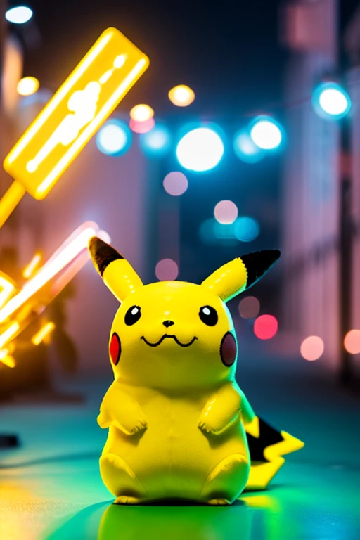 Pikachu、3d、girl、セクシーなPikachu、yellow、electricity