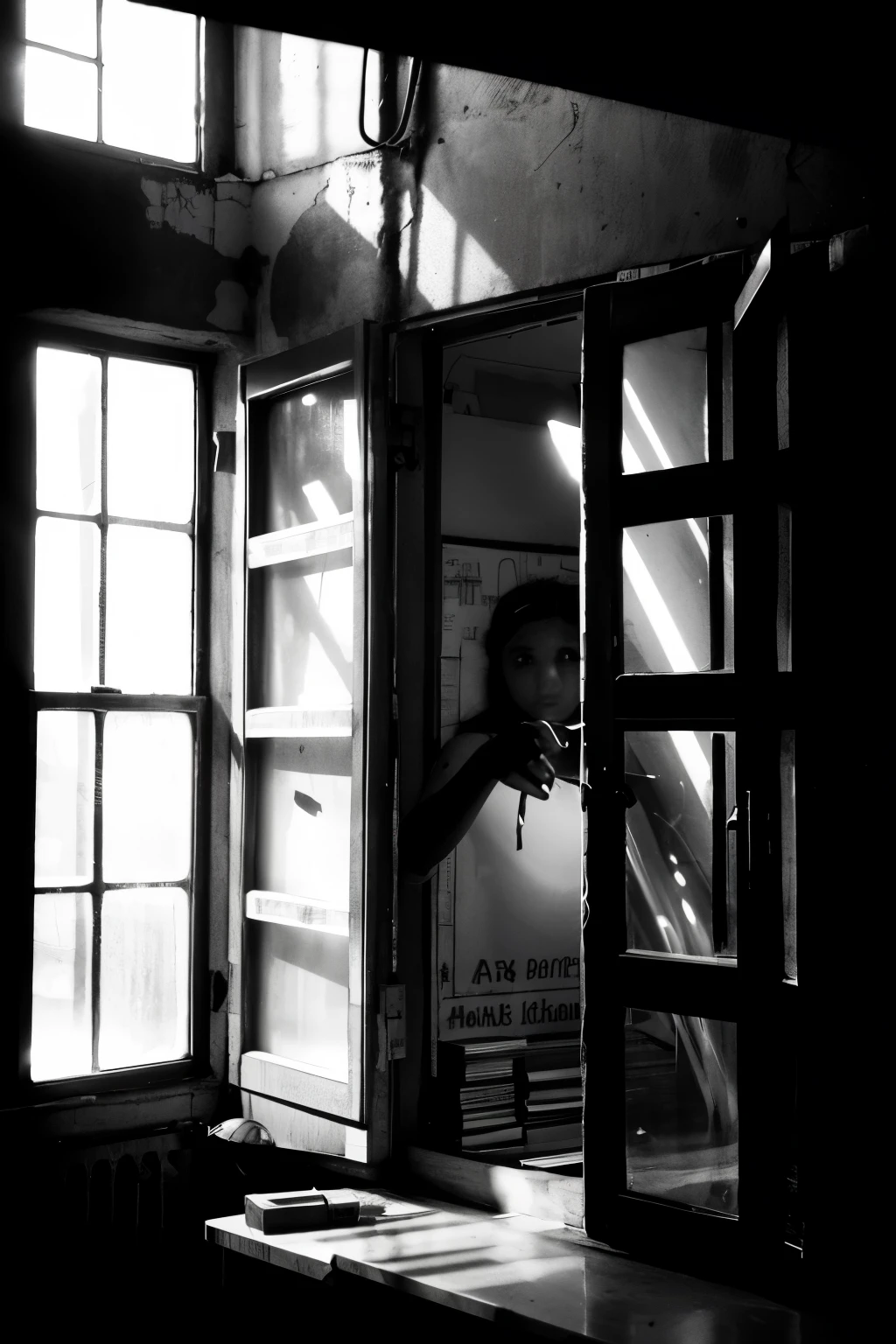 The inner masses,Dadaism,Monochrome,Inorganic,prison,The light shines through,An open book
