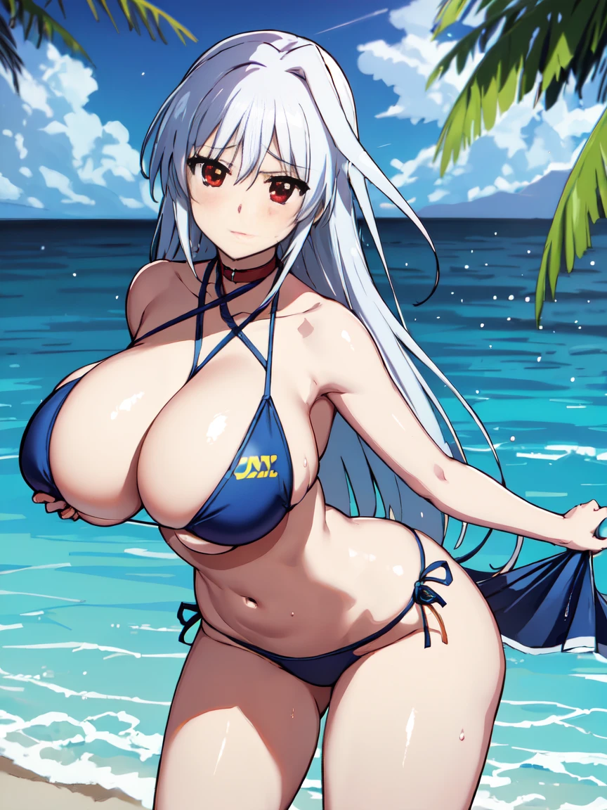 masterpiece,top-quality,reinforce eins,heroine of magical girl lyrical nanoha,1girl,solo,silver hair,long hair, outside splash hair,red eyes,beauty, very huge breasts,narrow waist,bust size is 120cm over,crying,sexy,soaked,seductive anime girl, oppai, biomechanical oppai,oppai proportions,Both hands are tied behind their backs and restrained,show oppai,put both hands behind her back,too much exposure swimsuit,micro bikini,swimsuit only,too much exposure swimsuit,micro bikini,swimsuit only,bust size is 120cm over,bust size is 120cm over,too much exposure swimsuit,micro bikini,swimsuit only,Both hands are tied behind their backs and restrained,show oppai,put both hands behind her back,show oppai,put both hands behind her backvery huge breasts,very huge breasts,bust size is 120cm over,too much exposure swimsuit,micro bikini,swimsuit only,Both hands are tied behind their backs and restrained,show oppai,very huge breasts,bust size is 120cm over,too much exposure swimsuit,micro bikini,swimsuit only,Both hands are tied behind their backs and restrained,show oppai,very huge breasts,where water collects,let your hair down,let your hair down, she wears nothing but a swimsuit, she wears nothing but a swimsuit, she wears nothing but a swimsuit