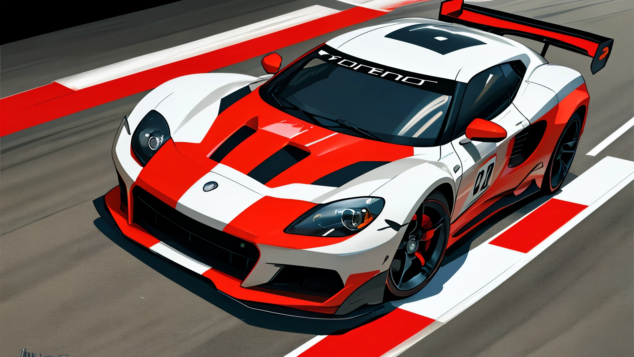 Sports Car body texture