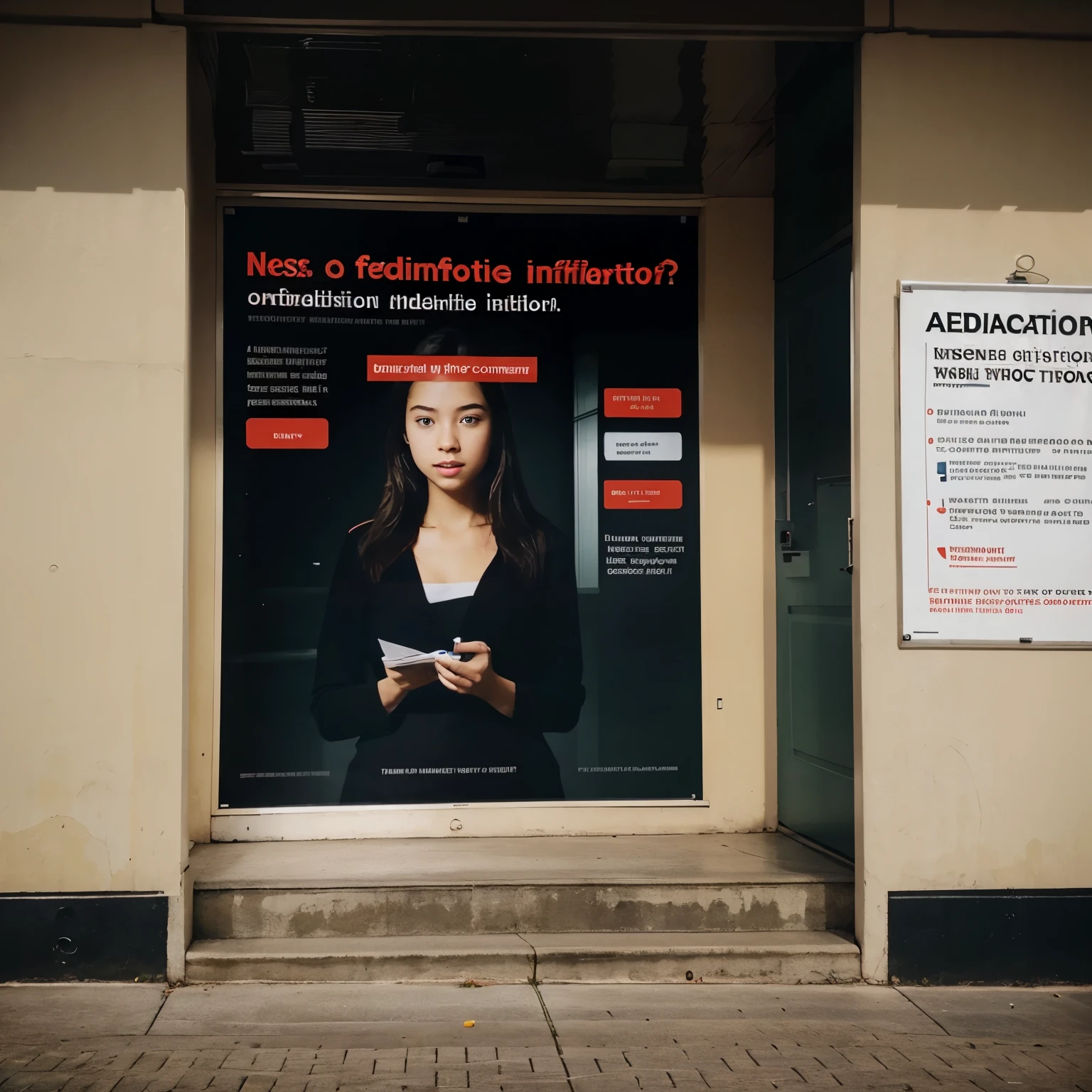 create a digital poster which will influence high school students to be responsible user and competent producer of media information