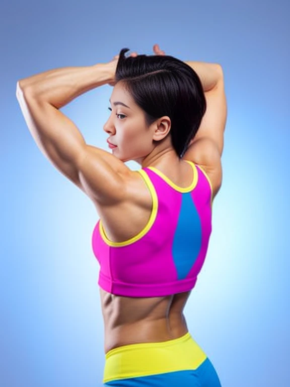 muscles, arm muscles, back muscles