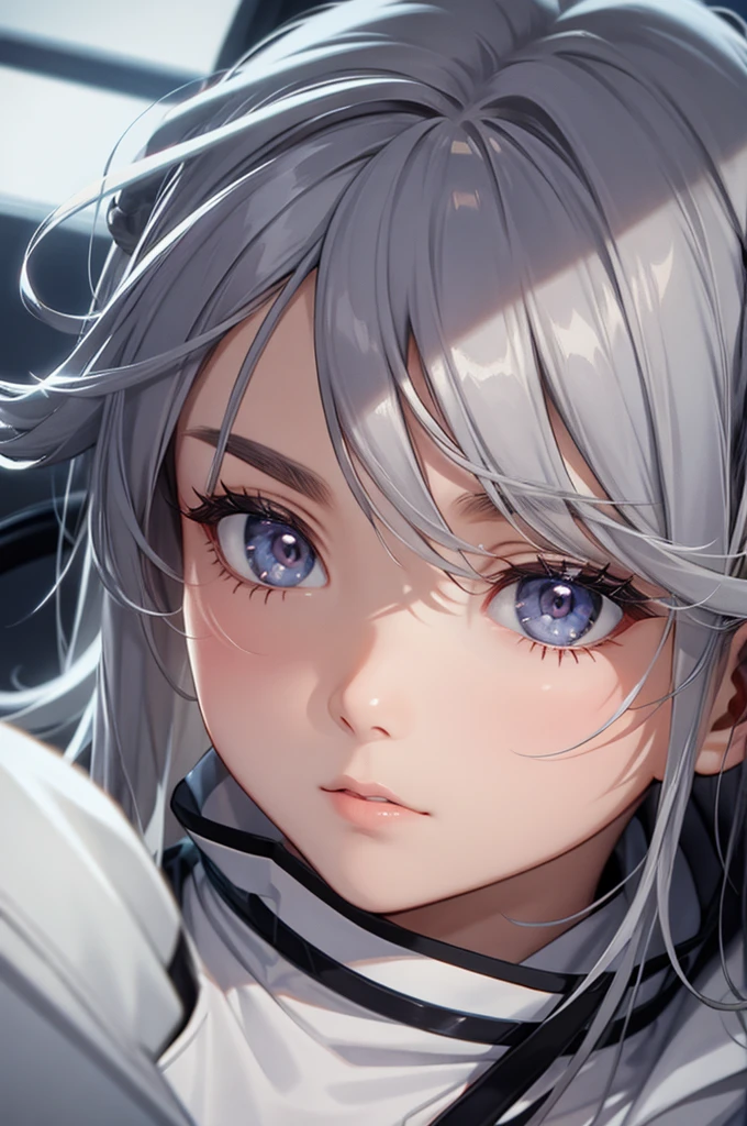 gray eyes