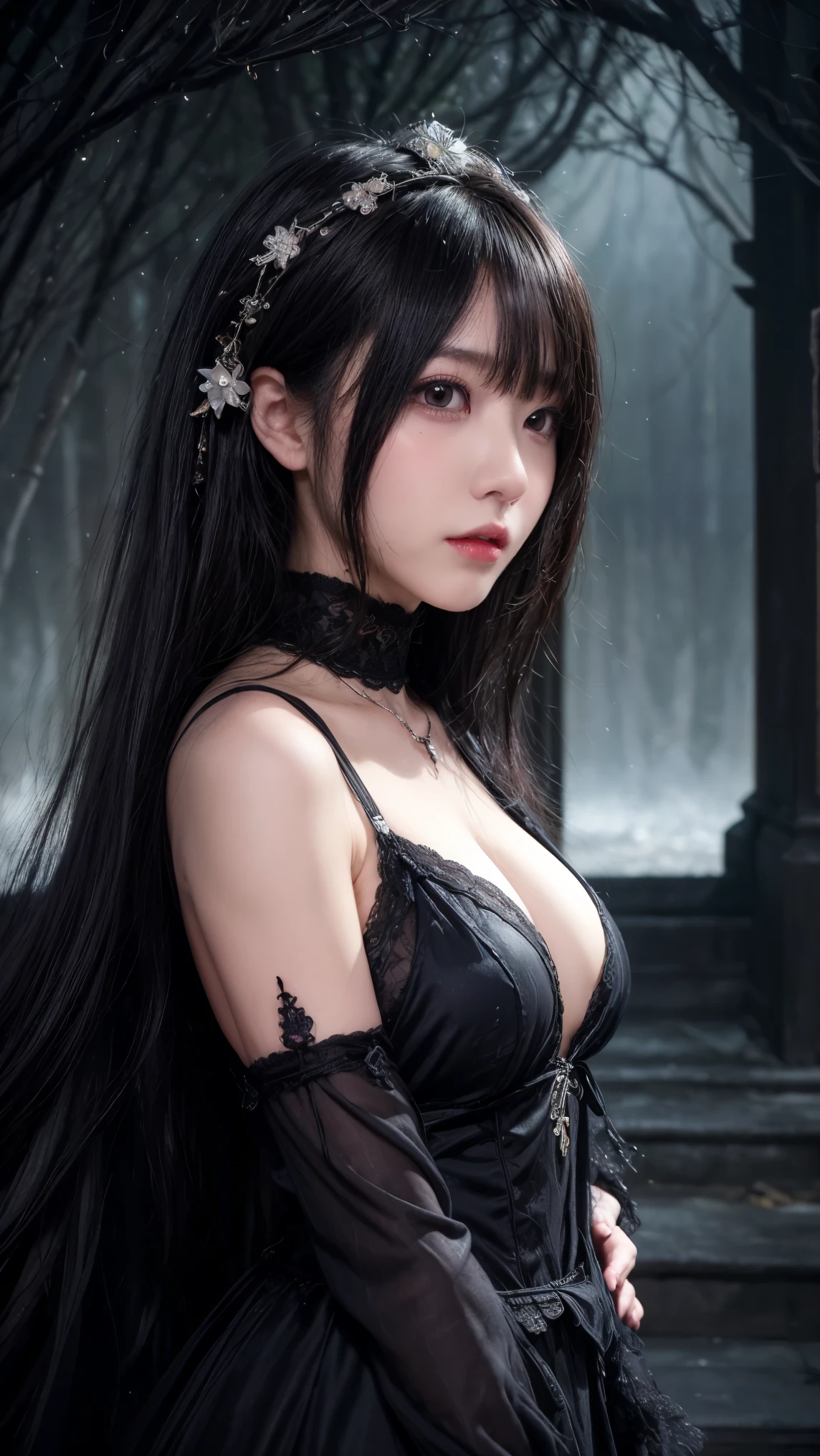 (highest quality,High resolution:1.2),(dark,Threatening:1.1),(Regrettably:1.1), (Oak:1.5),(devilのテーマ:1.5),(dark horror theme:1.5),(Thriller:1.5),(Inspiration from Stephen King:1.5),(Dark fantasy:1.5), (Ink and watercolor:1.5), (black and white color:1.5), (Ominous landscapes:1.5),(Countless stars fly towards the viewer:1.5),(Ruined:1.5),(Ruined village:1.5),(1800s:1.5), (Ruined theme:1.5),(There'A lot of dust rises:1.5),(puddle:1.5),(Dirt roads:1.5),(Absurd:1.5),(wonderful:1.5),(highest quality:1.5),(masterpiece:1.5),full length,Quartz Lepidolite Woman in a Red Dress, (Powerful figure:1.1、Big Breasts、Glasses:1.3) 、 ((((黒縁のGlasses)))),(((Big Breasts)))、Pretty face,Raise your eyebrows,Full Body Shot,Ominous landscape,Fluorite Chrysocolla Atmosphere,art:Simon Stahlenhag,Nicola Samori,(((Wangechi Mutu))),prime color,Urban,Very detailed,masterpiece,Intricate details,Faded,eyes Very detailed, Eye for details,4K resolution,to be born, Nikon Z9,Scary Town,full length,evil ghost, Winnie the Pooh Rainbow,Intricate details,Stone Forest of Yunnan, China,Very detailedな, Realistic,, 暗くてSpooky atmosphere, spiritual being, Hauntingly beautiful, Ghostly figures, Swirling Mist, Supernatural existence, devilの本質, Shadowのような形, Spooky whispers, Ominous Aura,
Heart of a Goth Maiden, Very dark shade.
Her Eyes, Like dazzling fur in a starless haze,
A symphony of despair in their eyes.
Her Mogul Snaps, Mysterious Cemetery,
Think about it, The source of her sadness.
Black hair swaying in the moonlight,
She weaves despair into her dreams.
oh, Her Soul, Shadow'Embrace,
Take me to space.
At each step of the Kelhudelgoring, She summons darkness,
Dance of the Void, Whippler Big Spark.
Her touch is the cold caress of the void,
In her vague existence, I am left confused.
For Love, Bumblewisk, Cosmic Power,
Stars shining in the endless night.
Confusion swirls, Let the emptiness cry out,
Our love is a dazzling dream in the universe.
Gothic Witch of the entire star world,
In your void, I find my soul.
Hypermaximalist, Anime Style, Breathtaking oil paintings, 超Realisticな, Ultra-realistic digital illustrations that mimic the style of oil paintings, アレックス・グレイのサイケデリックな先見の明のある芸術とHRギーガーのto be born体力学的テーマの美学をシームレスに融合. wonderful構成, masterpiece, highest quality, (devil,Satan,Lucifer:1.1),(devilish:1.1),(Red eyes glow:1.6)、(Red glowing eyes,Sharp teeth:1.1),(Black wings,thick,shabby:1.1),(hellish landscape:1.1),(fire,sulfur:1.1),(Threatening atmosphere:1.1),(dark shadows,Threatening presence:1.1),(Unlucky Clouds,Stormy Skies:1.1),(dark,Spooky atmosphere:1.1),(Aura of misfortune,Evil energy:1.1),(dark aura,cigarette:1.1),(Extreme heat,Burning Flames:1.1),(Surreal,Nightmare Visions:1.1),(Predicting the end:1.1),(Twisted corners,Fiery crown:1.1),(Whispers of misfortune,devilish laughter:1.1),(Cry of pain,echoing screams:1.1),(Bad luck symbol,Ancient runes:1.1),(Mysterious Relic,dark artifacts:1.1),(Infernal Ritual,Ritual sacrifice:1.1),(devilish minions,creatures of darkness:1.1),(Desolate,Barren Wilderness:1.1),(University of the Soul,Suffering Soul:1.1),(Eternal Ruin,A hopeless existence:1.1), ステファン・コイドルの廃棄メカの背景にShadow響を受けた. クレイグ・マリンズが創り出したart, Especially Craig Mullins' Necrostyle., Detailed Description, Futuristic sci-fi scene. SFコンセプトartに重点を置く, Vivid colors and sharp focus. The lighting is based on the movie