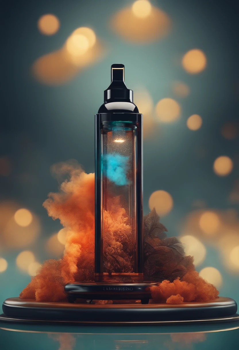 Lamparera humo mucho vape