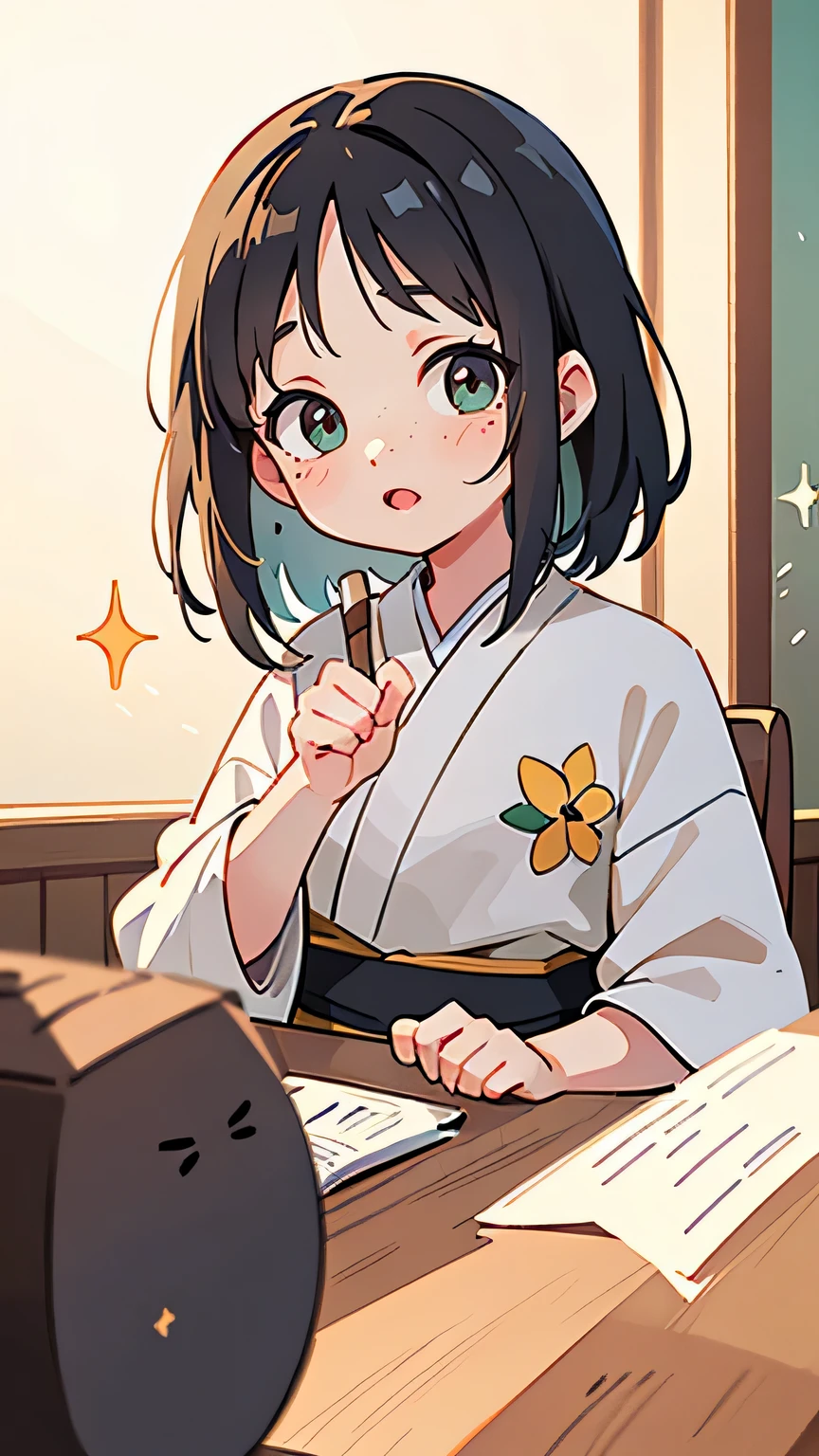 masterpiece, highest quality, (Highly detailed CG Unity 8k wallpaper), (highest quality), (Best illustrations), (Best Shadow), Confused, Realistic lighting, (abyss), Beautiful subtle sparkle, art,Random Pause,,Cute freckles on the cheeks, Mole under left eye,Cowboy Shot, Japanese Model,Innocent, defenseless, Open your mouth, Sticking out tongue,