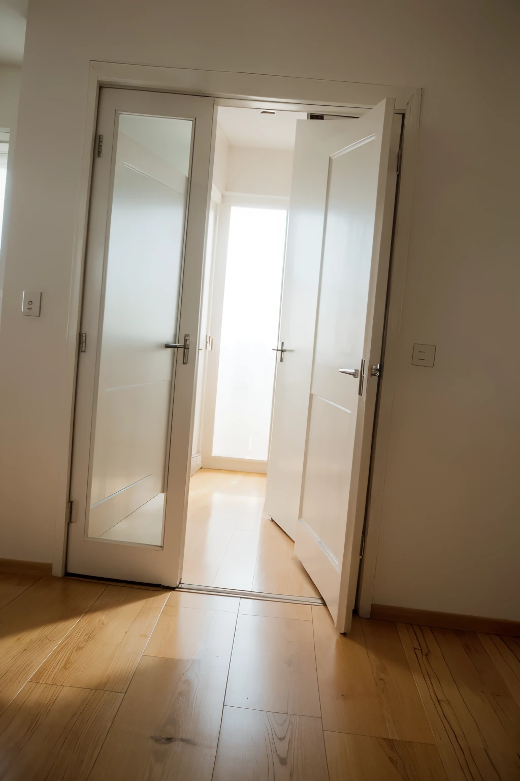 Draw a series of floating doors in an empty space. Each door has a unique design that reflects different mental or emotional states, como la felicidad, la tristeza, the confusion, la esperanza, etc. The doors are arranged in a sequence that suggests a journey or a progression of thoughts.
En el centro del dibujo, dibuja una figura abstracta que representa la mente humana, with lines and shapes that symbolize thoughts and emotions in constant movement. This figure is looking towards the doors, como si estuviera contemplando las opciones que tiene frente a ella.
