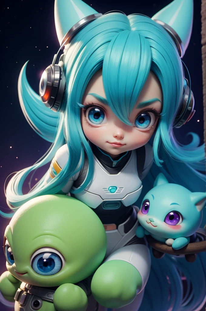 Super cute aliens