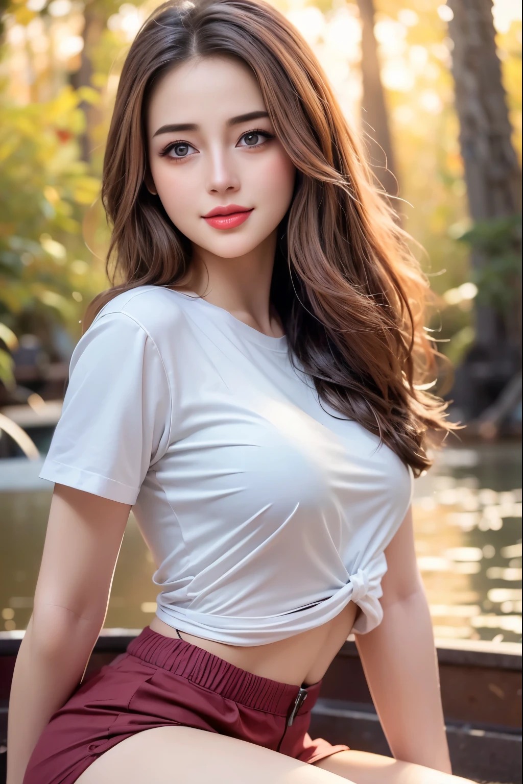 ((Best quality, 8k, Masterpiece :1.3)), Sharp focus :1.2, A pretty girl 24 years old with perfect figure :1.4, Slender abs :1.3, Raw photography、超A high resolution, full body, fair white skin、shiny white skin,Best Quality, Ultra High Definition, (Photorealistic:1.4),Sunset Light, Detailed Photo, Smiling, Sexy, Facing Camera, Close-up (Masterpiece: 1.3), (8K, Photorealistic, Best Quality: 1.4), (1girl), Beautiful Face, (Realistic Face),Beautiful Hairstyle, Realistic eyes, beautiful detail eyes, (realistic skin), beautiful skin, (sweater), absurd, attractive, ultra high resolution, ultra realistic, high definition, golden ratio,Good hands、10、high-reaster-piece、highest quality、head:1.3、((Hasselblad photo))、Fine Skin、crisp focus、(Light like a movie)、gentle lighting、Dynamic Ungle、[:(detailed face:1.2):0.2]、
Negative Pro, smiling, ((detailed face )),(detailed body ) , (((The massage central))), (((room master))), Highly detailed face and skin texture, Detailed eyes, Double eyelid,huge breasts,masterpiece,super fine eyes,super fine hand,Wearing jewelryrealistic, face zoom, perfect makeup