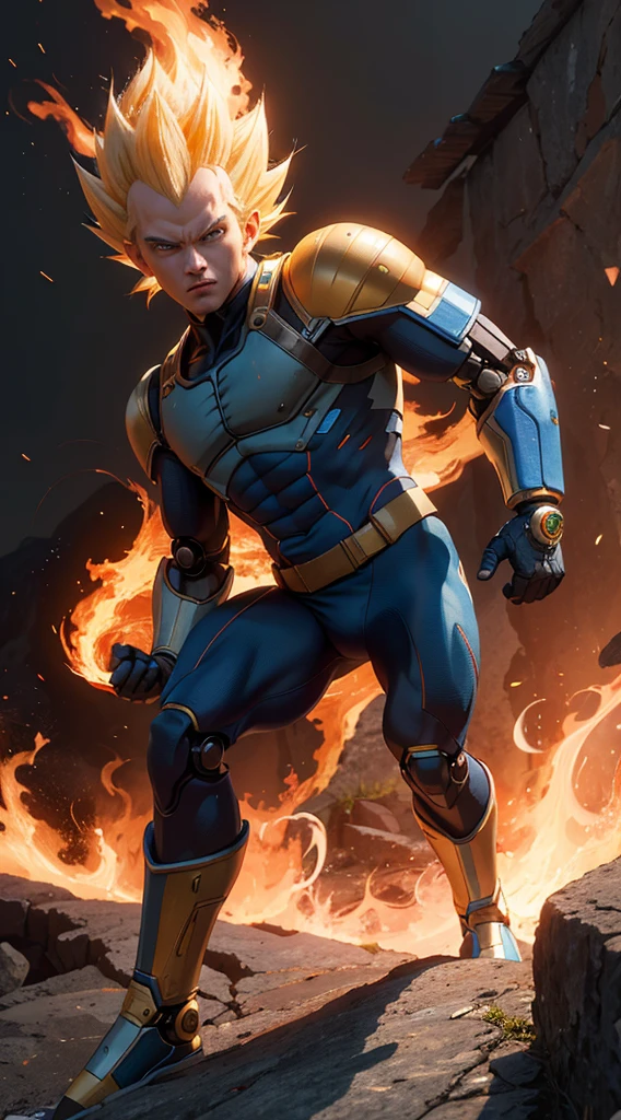 SeaArt Robot
Upscaling
15:47:04
"Develop a high-quality image of a teenager with firepower, in a highly detailed 3D style. The character must be an athletic-looking teenager dressed in a modern superhero costume. He should have a confident and determined expression on his face. His firepower must be represented by vibrant flames coming out of his hands. The flames should look realistic, with an intense orange hue and an undulating texture. The teenager should be in a dynamic pose, as if he is about to launch a powerful fire attack. The environment around the character can be a nocturnal cityscape, with tall buildings and bright neon. Make sure the final image is sharp, with rich detail and vibrant colors. Remember that the "Develop a high-quality image of a teenager with fire powers, in a highly detailed 3D style. The character must be an athletic-looking teenager dressed in a modern superhero costume. He should have a confident and determined expression on his face. His firepower must be represented by vibrant flames coming out of his hands. The flames should look realistic, with an intense orange hue and an undulating texture. The teenager should be in a dynamic pose, as if he is about to launch a powerful fire attack. The environment around the character can be a nocturnal cityscape, with tall buildings and bright neon. Make sure the final image is sharp, with rich detail and vibrant colors. Remember that image quality is extremely important."