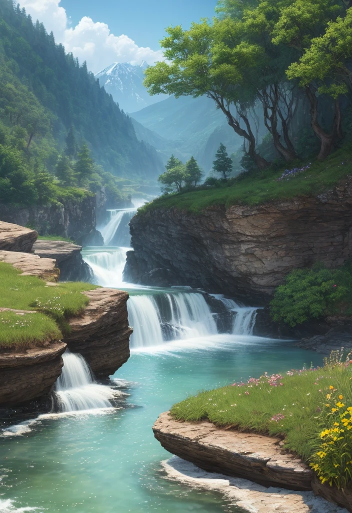 landscape, water, (extremely detailed CG unit 8k wallpaper), world's most beautiful artwork, Realistic image, intricate, high detail, focus sharp, photorealistic