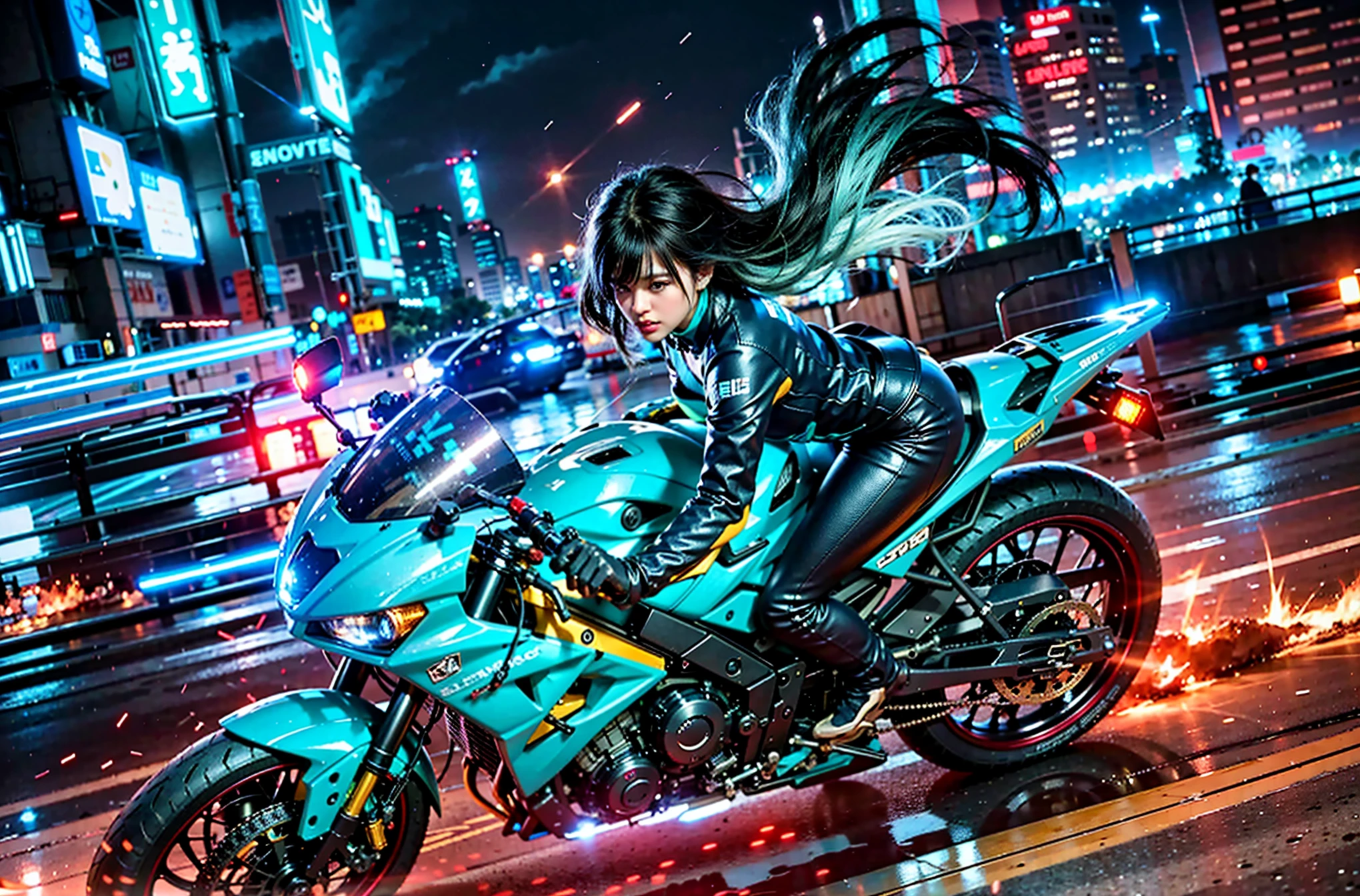 (masterpiece, best quality:1.2), (8k uhd, 16k, 32k, ultra high res), Wide-angle shot, 1 Female, Mecha, Sparkling blue eyes, Very cute face, (photorealistic:1.37), バイオMechaニカル, Complex robot, Bokeh spaceship interior background, Ultra-realistic, Super detailed, Extremely intricate details, Beautiful woman in sharp focus