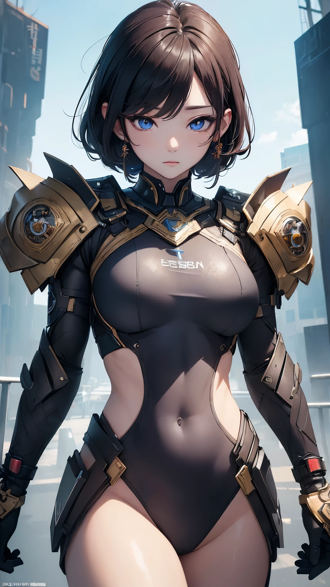 (((masterpiece))),(((High resolution)))、(((8K)))、(((Korean idol))), ((battle suit)), ((top quality eyes)), ((detailed face)), (detailed texture), look at the camera