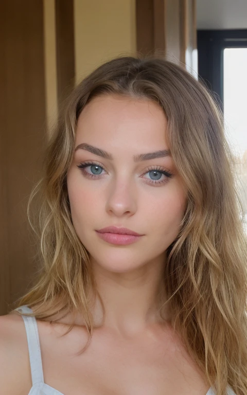 Jolie belle blonde (EN VOYAGE D'AFFAIRE), Very detailed, 14 ans, visage innocent, naturally wavy hair, yeux bleus, High resolution, chef-d'artwork, Meilleur Qulaity, intricate details, Very detailed, mise au point nette, detailed skin, texture de peau réaliste, texture, Detailed eyes, professionnel, 4k, sourire charmant, prise avec Canon, 85 millimeters, Slight depth of field, Kodak Vision Couleur, corps parfaitement ajusté, extremely detailed, photographier_\(ultra\), photographrealistic, Realistic, Post-traitement, maximum details, roughness, vrai vie, Ultrarealistic, photorealism, photographie, 8k euh, photographie