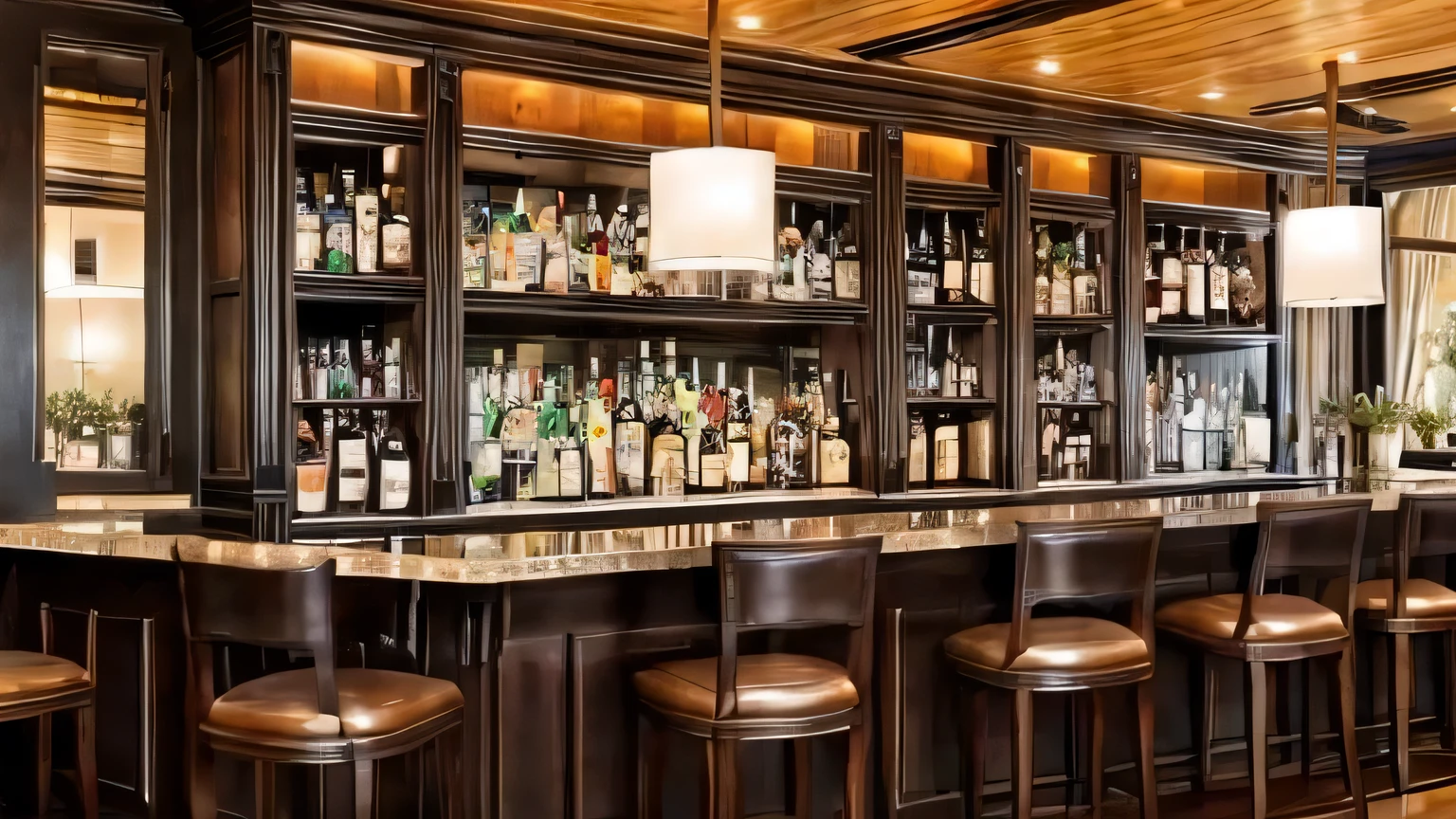 Stylish bar